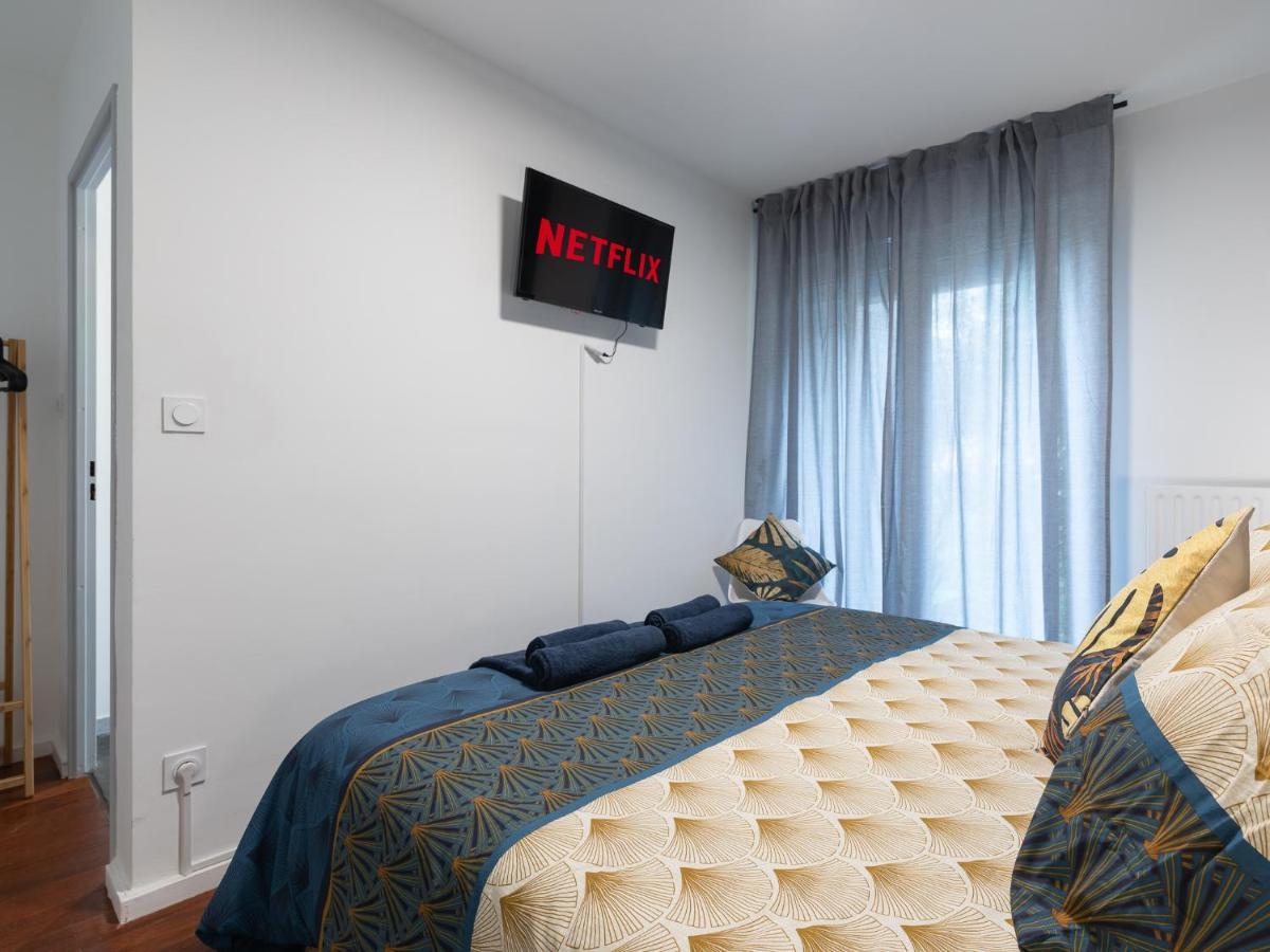 Apartamento Le Phenix - Hypercentre 16 Personnes Garage Gratuit Wifi Jardin Barbecue Proche Parc Tete D'Or Villeurbanne Exterior foto